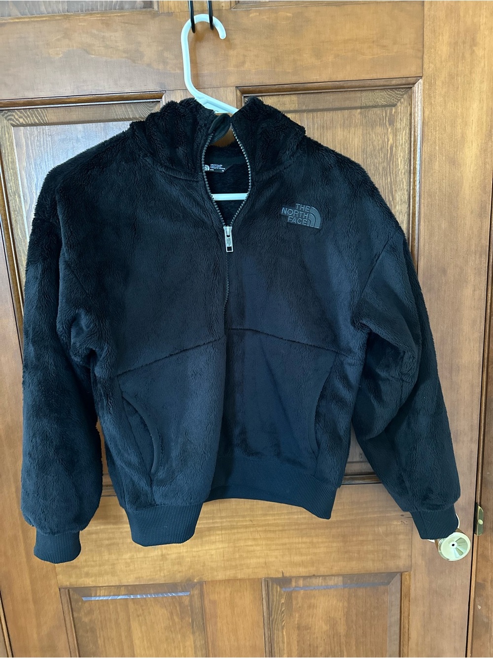The North Face Black Plush Full-Zip Jacket - Picture 7 of 7